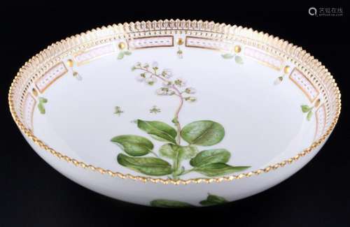 Royal Copenhagen Flora Danica round bowl 3503 1st choice, ru...