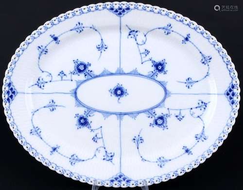 Royal Copenhagen Musselmalet Full Lace large platter 1148 1s...