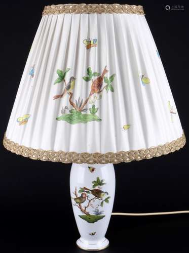 Herend RO Rothschild table lamp, Tischlampe,