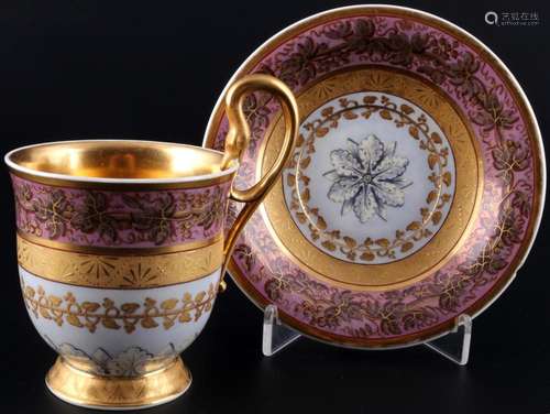 KPM Berlin collection cup around 1800, Sammeltasse,