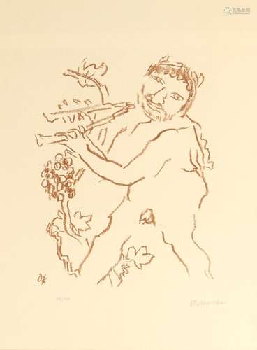 Oskar Kokoschka (1886-1980) Faun,