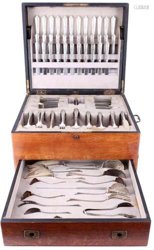 Gorham 925 sterling silver extensive cutlery set art nouveau...