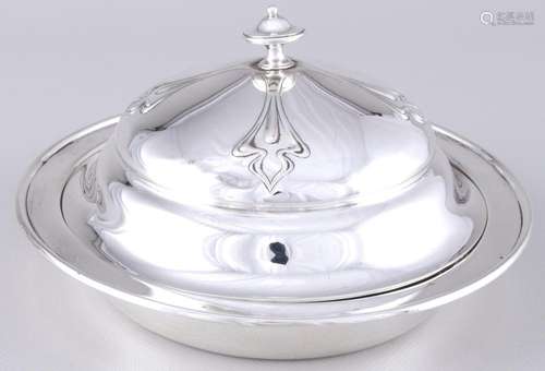 Mappin & Webb England 925 silver lidded bowl art nouveau...