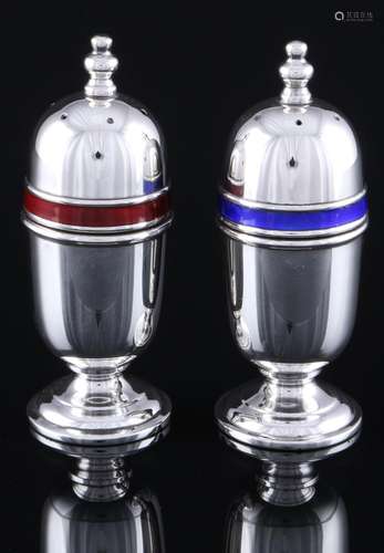 925 sterling silver salt and pepper shaker, Silber Salz- &am...