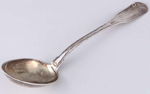 Silver ladle 19th century, 13-Lot, Silber Schöpf - Kelle, 19...