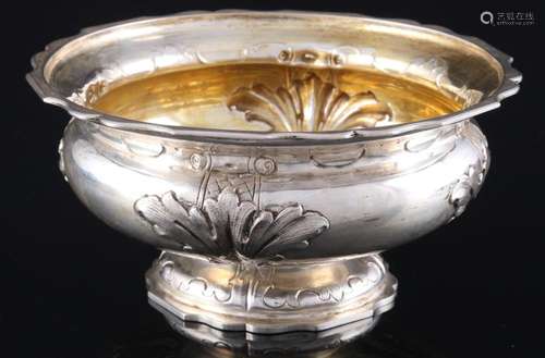 Silver bowl, Berlin 19th century 12-Lot, Silber Schale Berli...