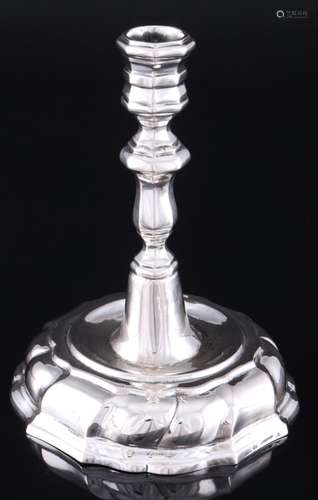 Silver candlestick, Dresden 12-Lot 19th century, Silber Kerz...