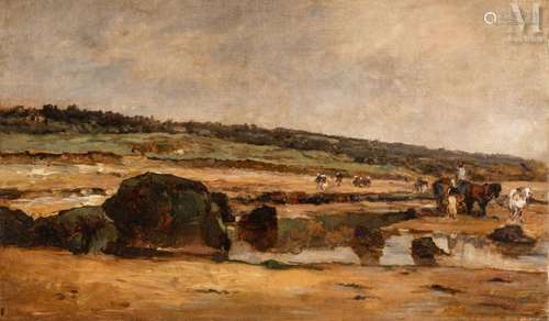 KARL DAUBIGNY (PARIS 1846 - AUVERS SUR OISE 1886)