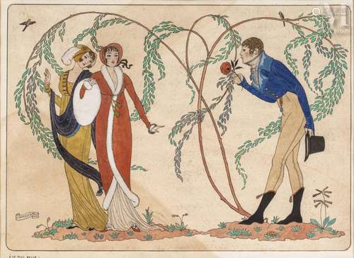 D'après Georges BARBIER (1882-1932)