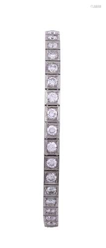 A DIAMOND LINE BRACELET