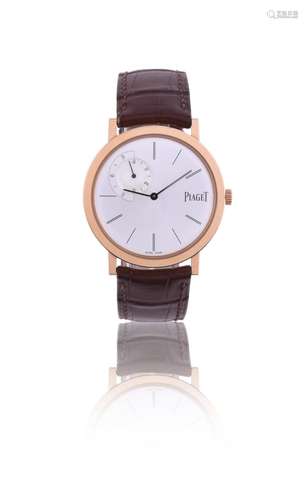 PIAGET, ALTIPLANO ULTRA THIN, REF. P10522