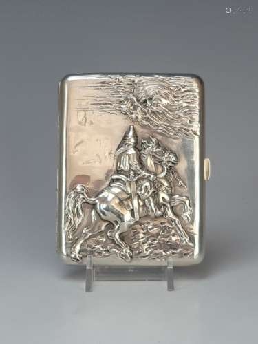 Antique Russian Silver Cigarette case