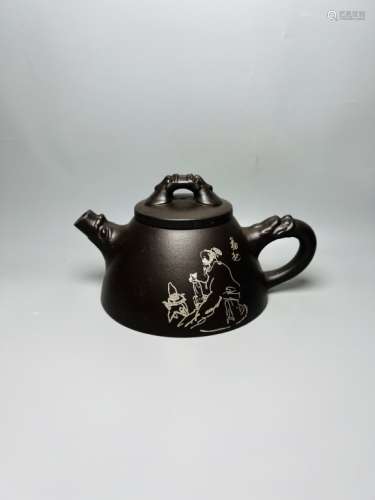 Chinese Yixing Zisha Teapot,Mark