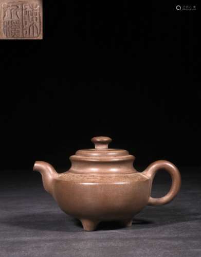 Chinese Hand Made Yixing Zisha Teapot ,Mark