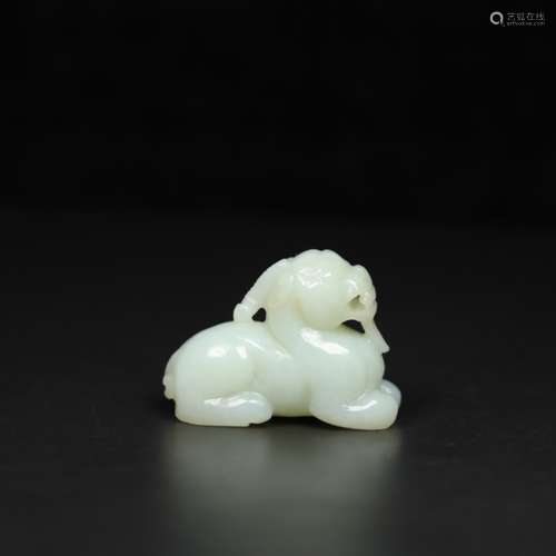 Chinese Jade Carved Beast