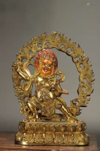 Chinese Gilt Bronze Buddha