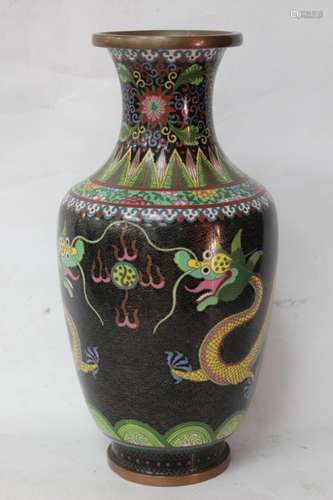 Chinese Cloisonne Vase