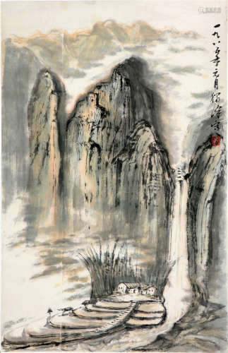 黄独峰 1913-1998 山水