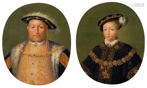 A fine copy of the portraits of King Henry VIII and his son ...