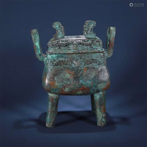 Bronze Hui-Mask Xu Vessel