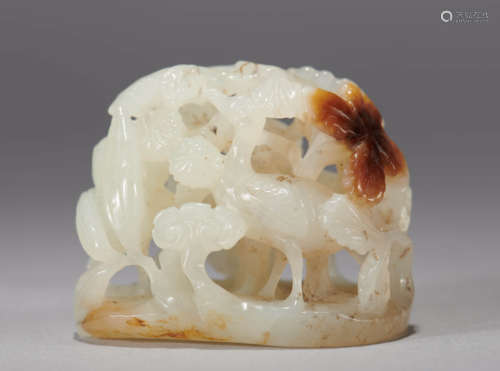 White Jade Censer Finial