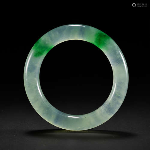 CHINESE QING DYNASTY JADE BRACELET