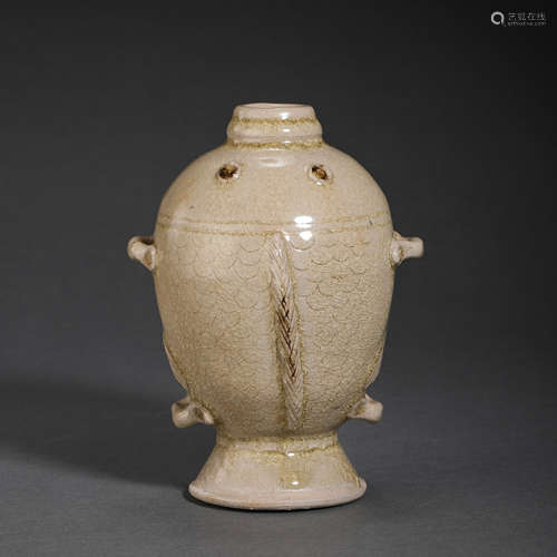 CHINESE SUI DYNASTY XIANGZHOU WARE WEARING BOTTLE