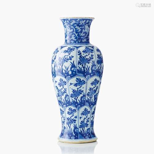 A Chinese Blue and White Vase