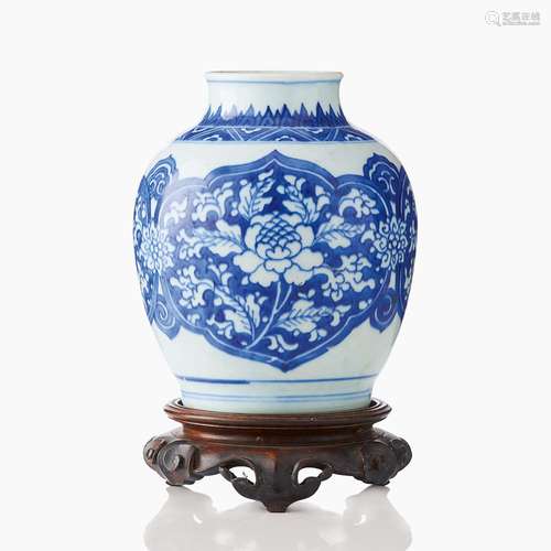 A Chinese Blue and White Jar