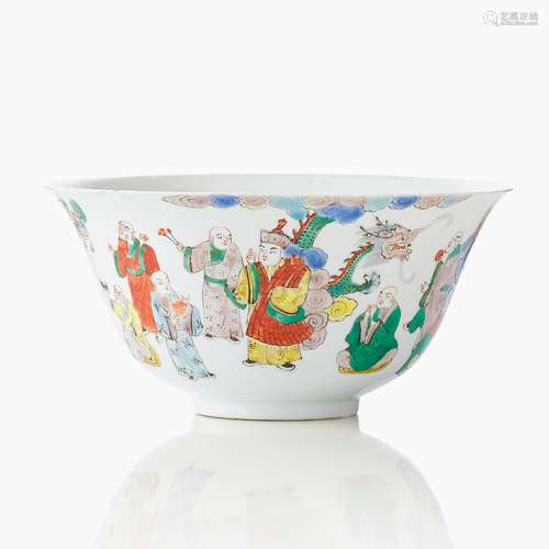 A Chinese Figural Bowl