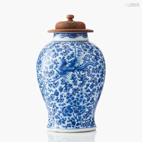 A Chinese Blue and White Jar
