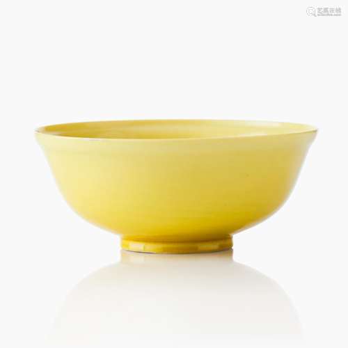 A Chinese Yellow Bowl