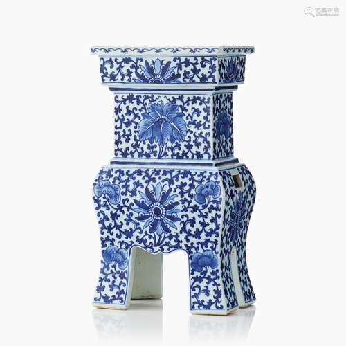 A Chinese Blue and White Censer