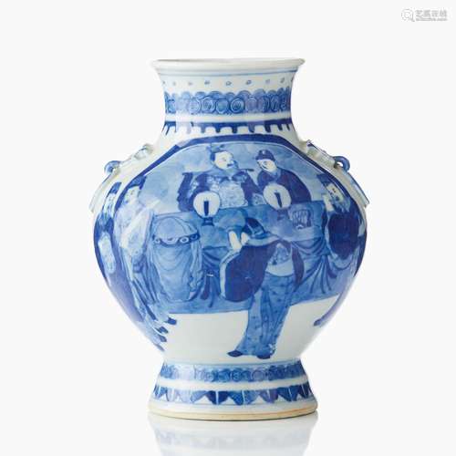 A Chinese Blue and White Vase