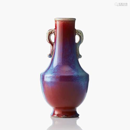 A Chinese Flambé Vase