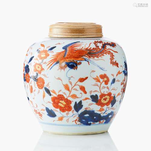 A Chinese Imari Jar