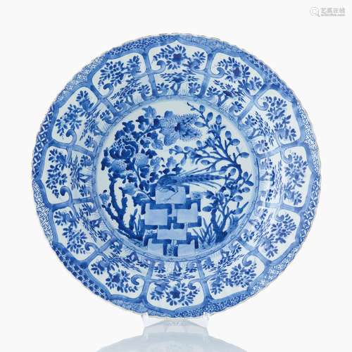 A Chinese Blue and White Dish