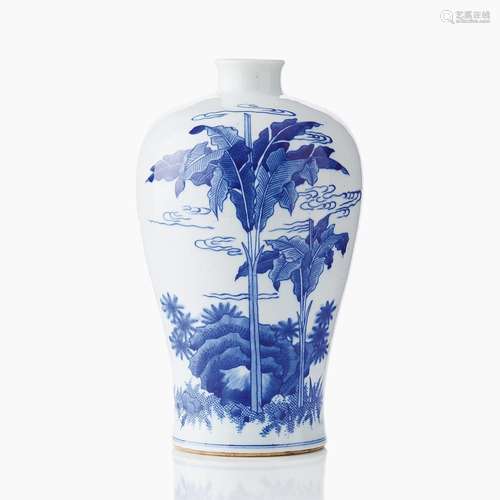 A Chinese Blue and White Vase