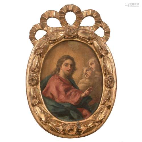 FRANCESCO DE MURA (Naples 1696-1782)Le Christ et les angesCu...