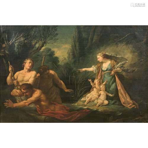 ATTRIBUÉ À JEAN-CHARLES FRONTIER (1701-1763)Latone et les pa...