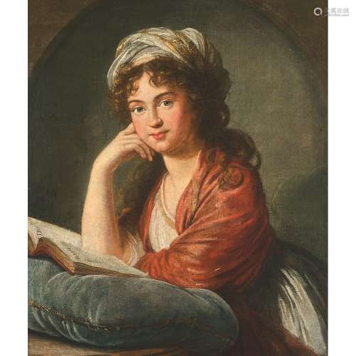 ƒ LOUISE ÉLISABETH VIGÉE LE BRUN (Paris 1755 - 1842)Portrait...