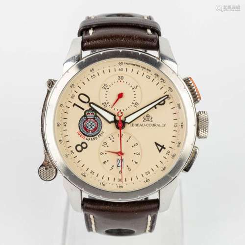 Lebeau-Courally, a men's wristwatch 'Le Baron' edition 'Rall...