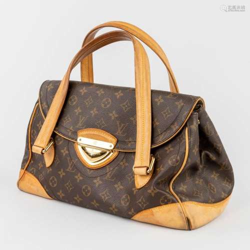 Louis Vuitton model 'Beverly' a handbag made of leather. (W:...