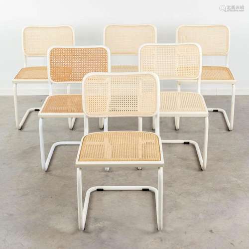 Marcel BREUER (1902-1981) '6 Cesca Chairs' for Cidue. (L:47 ...