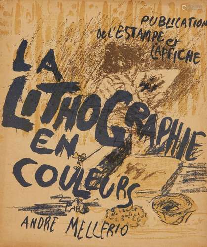 BONNARD Pierre (1867-1947)<br />
La Lithographie en couleurs...