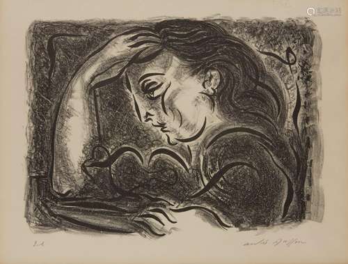 MASSON André (1896-1987)<br />
"Médiation" <br />
...