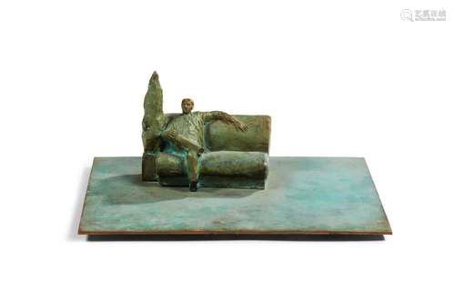 Vatchko Vatchkov<br />
HOMME ASSIS<br />
Epreuve en bronze<b...