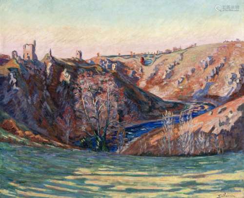 Armand Guillaumin (1841-1927), "La vallée de la Sedelle...