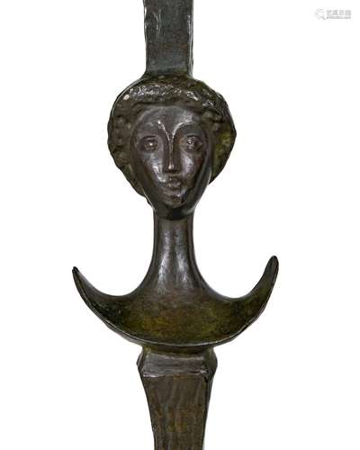 Alberto Giacometti (1902-1985), Lampadaire modèle "figu...