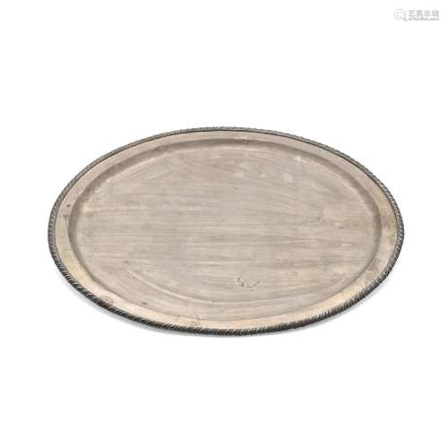 A MEXICAN STERLING SILVER CIRCULAR TRAY, WILLIAM SPRATLING, ...